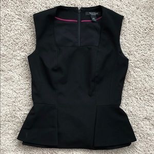 White House Black Market Peplum Blouse